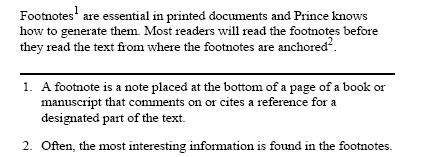 Footnotes example.